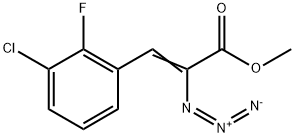2-Propenoic acid, 2-azido-3-(3-chloro-2-fluorophenyl)-, methyl ester