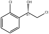 Benzenemethanol, 2-chloro-α-(chloromethyl)-, (αS)- Struktur