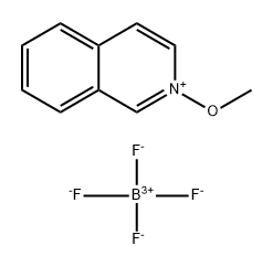 Isoquinolinium, 2-methoxy-, tetrafluoroborate(1-) (1:1) Struktur