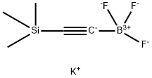 PotassiuM (2-triMethylsilyl)ethynyltrifluoroborate, 485339-09-1, 结构式