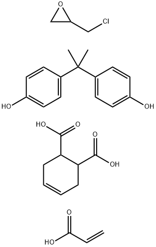 488840-86-4 4,4′-(1-Methylethylidene)bisphenol polymer with (chloromethyl) oxirane, hydrogen 4-cyclohexene-1,2-dicarboxylate 2-propenoate