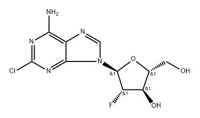 ±-Clofarabine,491594-60-6,结构式