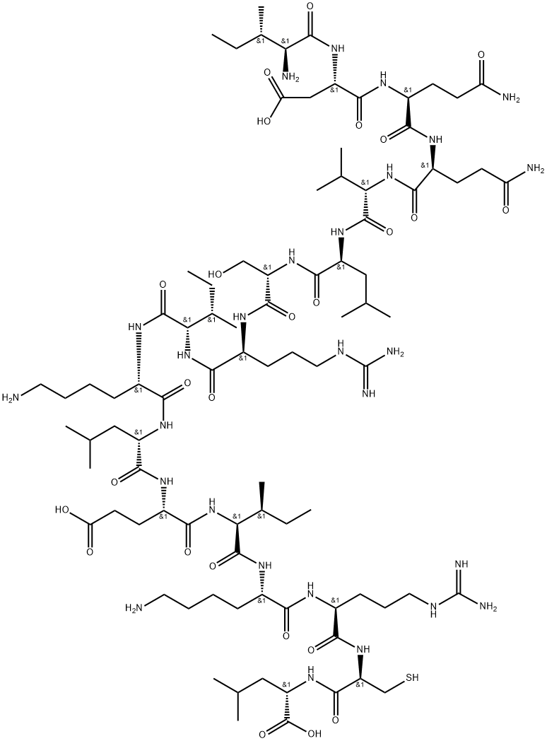 Fexapotide 结构式