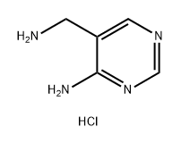 4-氨基-5-嘧啶甲胺盐酸盐(1:2),49615-39-6,结构式