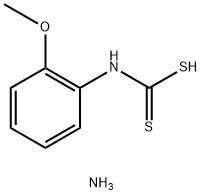 Carbamodithioic acid, N-(2-methoxyphenyl)-, ammonium salt (1:1)