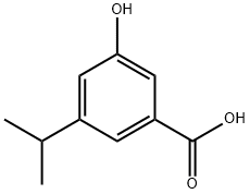 3-Hydroxy-5-isopropylbenzoic acid Structure