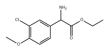 500772-98-5 2-氨基-2-(3-氯-4-甲氧基苯基)乙酸乙酯