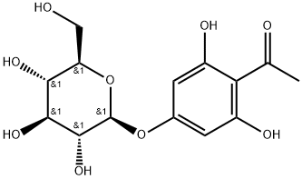Phloracetophenone 4'-O-glucoside Structure