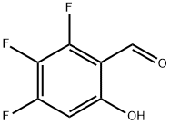 2,3,4-Trifluoro-6-hydroxybenzaldehyde Structure