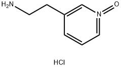 3-Pyridineethanamine, 1-oxide, hydrochloride (1:1) 化学構造式