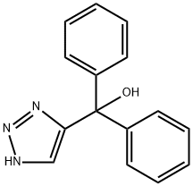 1H-1,2,3-Triazole-5-methanol, α,α-diphenyl-,50561-44-9,结构式