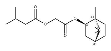 異戊醯羥乙酸【草(之上)+伯】酯, 509-08-0, 结构式