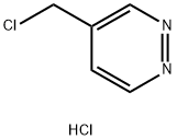 Pyridazine, 4-(chloromethyl)-, hydrochloride (1:1)|