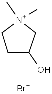 Glycopyrrolate Impurity (1,1-Dimethyl-3-Hydroxy-pyrrolidinium Bromide) Struktur