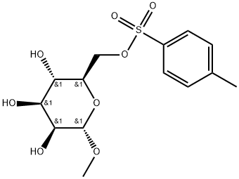 α-D-Mannopyranoside, methyl, 6-(4-methylbenzenesulfonate),51103-66-3,结构式