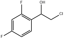 Benzenemethanol, α-(chloromethyl)-2,4-difluoro- Struktur