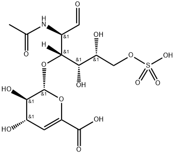 UNSATURATED CHONDROITIN DISACCHARIDE 6-S SODIUM Structure
