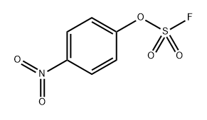 Sulfuryl fluoride, 4-nitrophenyl ester Struktur