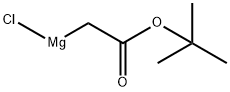 Magnesium, chloro[2-(1,1-dimethylethoxy)-2-oxoethyl]- Structure