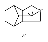 2,4,7-Ethanylylidenecyclopenta[c]thiopyranium, octahydro-1,1-dimethyl- 化学構造式