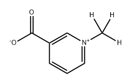 TRIGONELLINE-D3 (METHYL-D3) 结构式