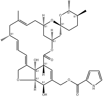 Milbemycin α9 结构式