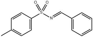 (E)-N-ベンジリデン-4-メチルベンゼンスルホンアミド 化学構造式