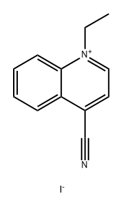 Quinolinium, 4-cyano-1-ethyl-, iodide (1:1)