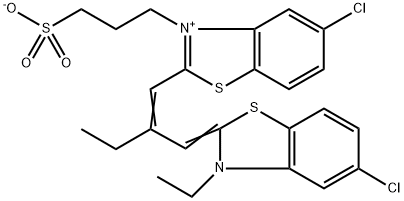 51859-32-6 5-氰基-2-[2-[(5-氯-3-乙基-2(3H)苯并噻唑亚基)甲基]-1-丁烯基]-3-(3-磺丙基)苯并噻唑内盐