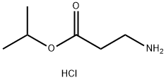 propan-2-yl 3-aminopropanoate hydrochloride Struktur