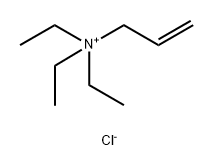 2-Propen-1-aminium, N,N,N-triethyl-, chloride (1:1) Structure