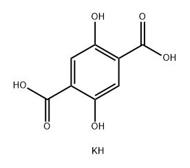 1,4-Benzenedicarboxylic acid, 2,5-dihydroxy-, potassium salt (1:2) Structure