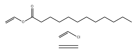 Dodecanoic acid, ethenyl ester, polymer with chloroethene and ethene|月桂酸乙烯酯与氯乙烯和乙烯的聚合物