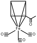 Iron, tricarbonyl[1-[(1,2,3,4-η)-1,3-cyclobutadien-1-yl]ethanone]- 结构式