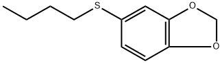 5-(butylthio)benzo[d][1,3]dioxole Structure