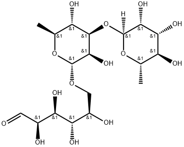 rhamninose 化学構造式