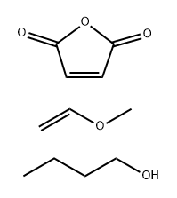 BUTYL ESTER OF PVM/MA COPOLYMER Structure