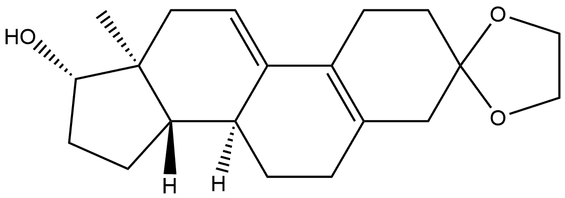 Estra-5(10),9(11)-dien-3-one, 17-hydroxy-, cyclic 1,2-ethanediyl acetal, (17β)-