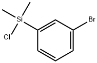 1-Bromo-3-(chlorodimethylsilyl)benzene 结构式