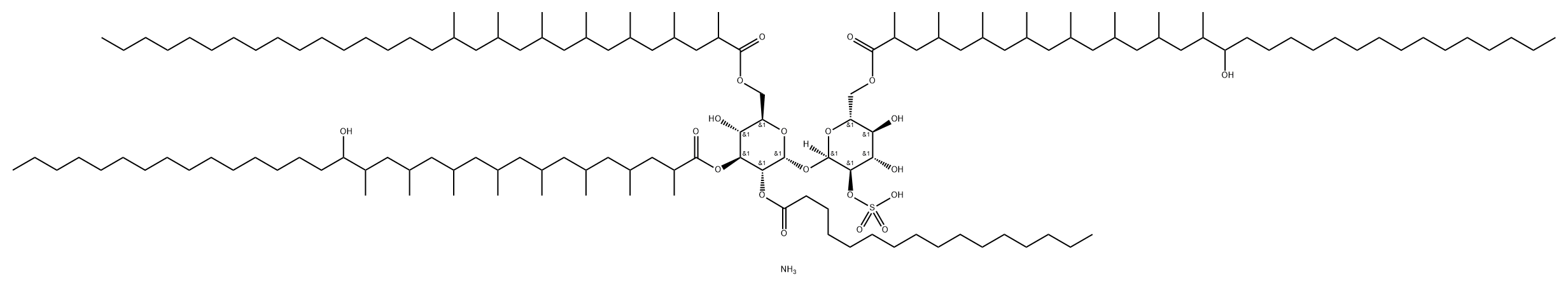 sulfolipid I,53580-08-8,结构式