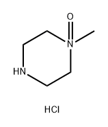 Piperazine, 1-methyl-, 1-oxide, hydrochloride (1:2) Struktur