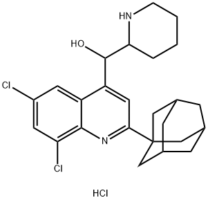 NSC305787 HYDROCHLORIDE, 53868-26-1, 结构式