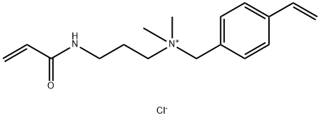 540742-45-8 4-乙烯基-N,N-二甲基-N-[3-[(1-氧代-2-丙烯-1-基)氨基]丙基]苯甲胺氯化物 (1:1)