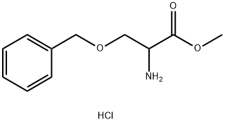 Serine, O-(phenylmethyl)-, methyl ester, hydrochloride (9CI) Structure