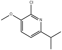 2-chloro-6-isopropyl-3-methoxypyridine Structure