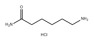 Hexanamide, 6-amino-, hydrochloride (1:1) Struktur