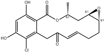 单孢菌素 C 结构式
