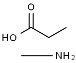 Propanoic acid, compd. with methanamine (1:1)|甲基丁酸铵