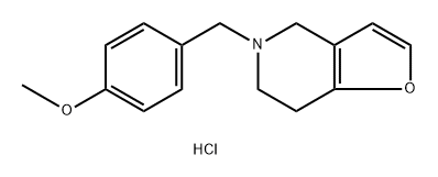 54903-44-5 Furo[3,2-c]pyridine, 4,5,6,7-tetrahydro-5-[(4-methoxyphenyl)methyl]-, hydrochloride (1:1)