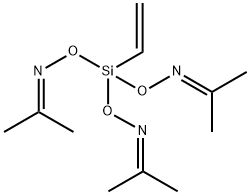 乙烯基三(丙酮肟基)硅烷 结构式